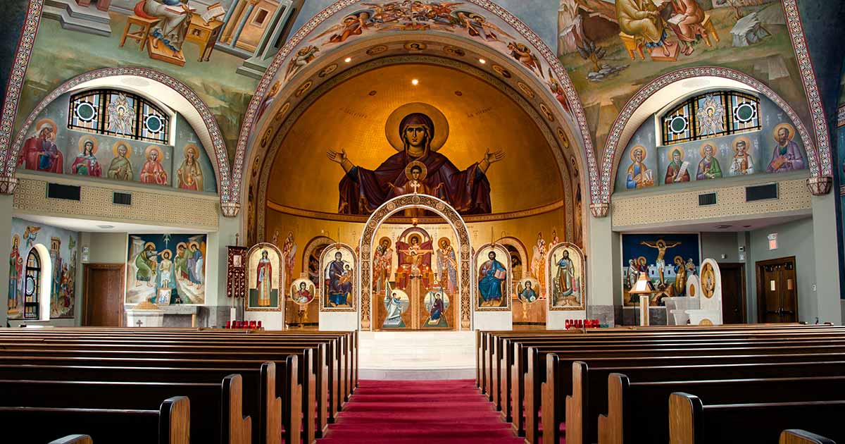 Orthodox Church Nave